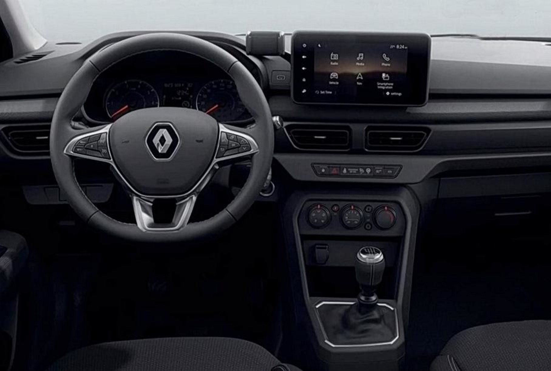 Renault показал салон своего нового бюджетного седана Taliant