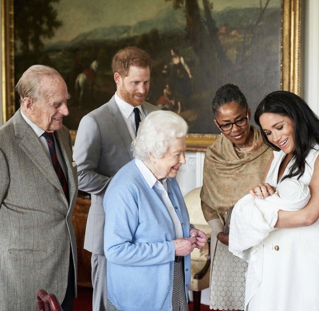 Принц Гаррі і Меган Маркл показали нове фото свого 2-річного сина