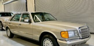 36-річний Mercedes-Benz W126 продають за ціною нового GLA - today.ua