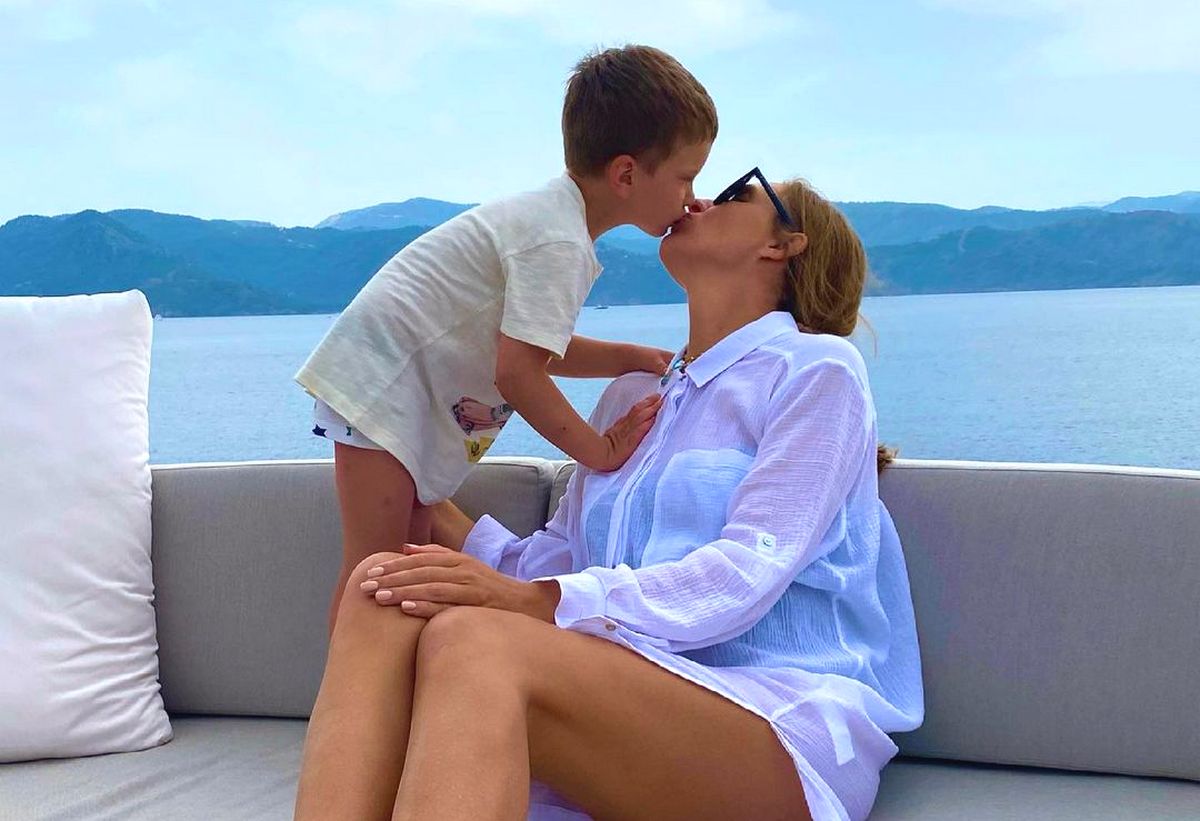 Катя Осадча вперше показала домашнє відео з молодшим сином - today.ua