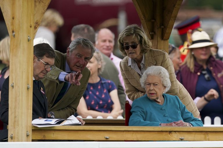 95-летняя Елизавета II снова села за руль, приехав на любимое спортивное шоу