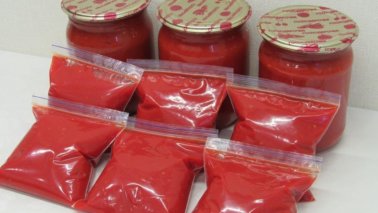 Домашня томатна паста на зиму нашвидкуруч: рецепт домашньої заготовки з помідорів і перцю