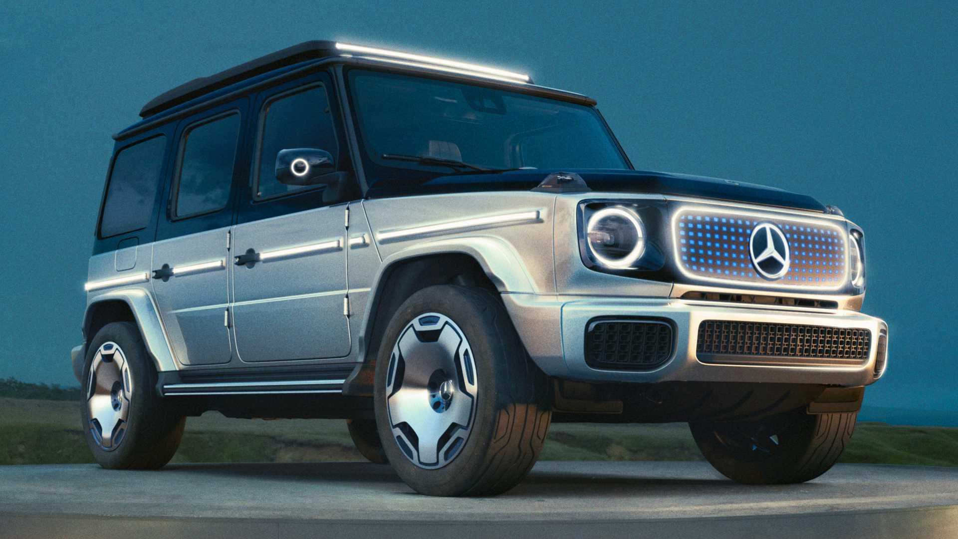 Mercedes показал концепт электрического G-Class - today.ua