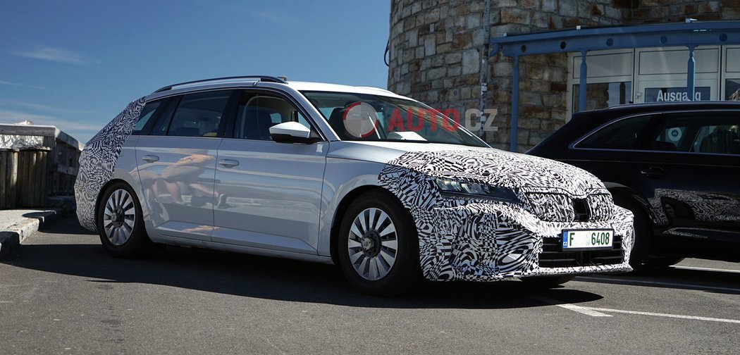 В Альпах тестируют Skoda Superb нового поколения - today.ua