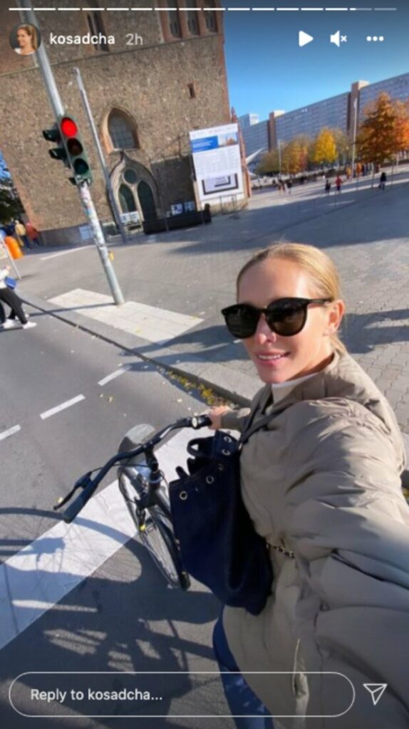 “Не рахувала кілометри“: Катя Осадча без чоловіка та синів влаштувала велосипедну прогулянку по Берліну