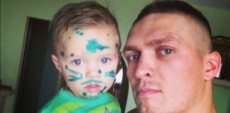 Александр Усик показал редкое фото со старшим сыном - today.ua