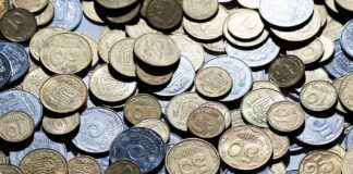 Украинские монеты номиналом в 10 копеек продают по 30 тысяч гривен - today.ua