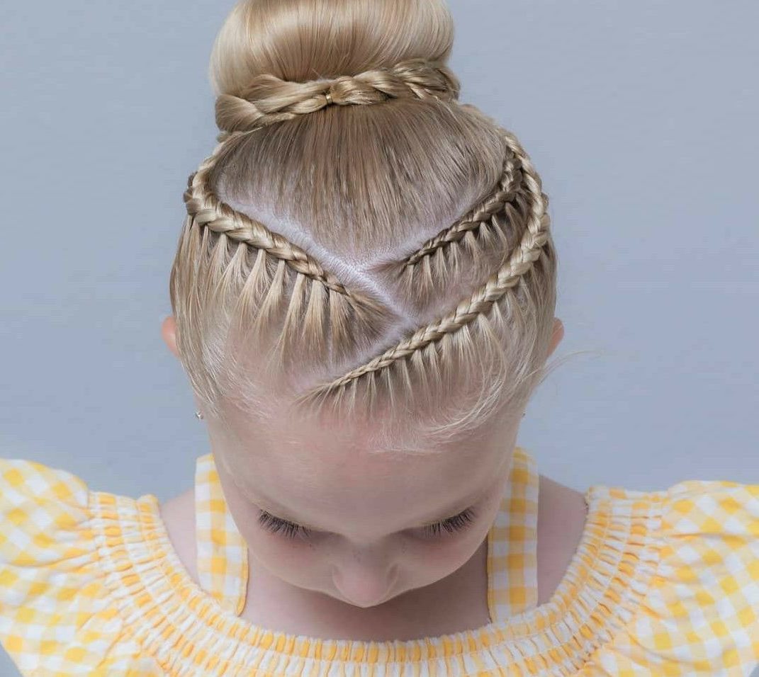 Стильні зачіски для дівчаток на кожен день: приклади хвостиків та кіс на різну довжину волосся