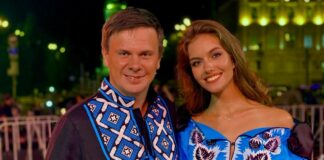 Дмитрий Комаров в смокинге впервые за долгое время вышел в свет со своей красавицей-женой - today.ua