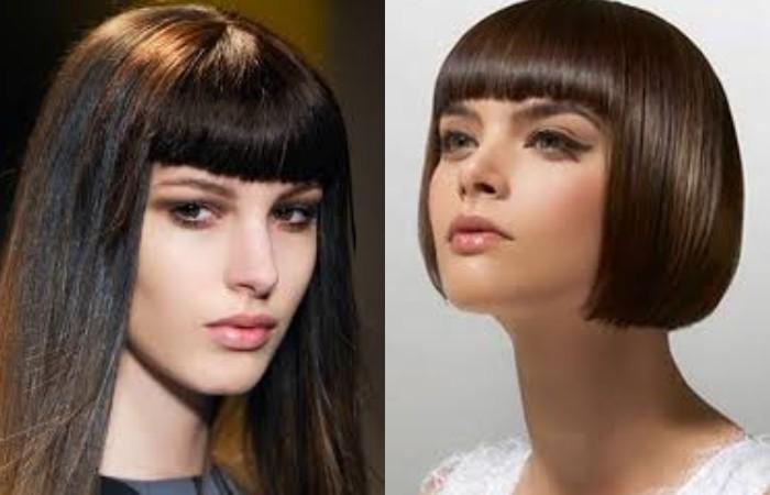 Самая модная челка зимы 2021-2022 для густых волос: особенности и способы укладки