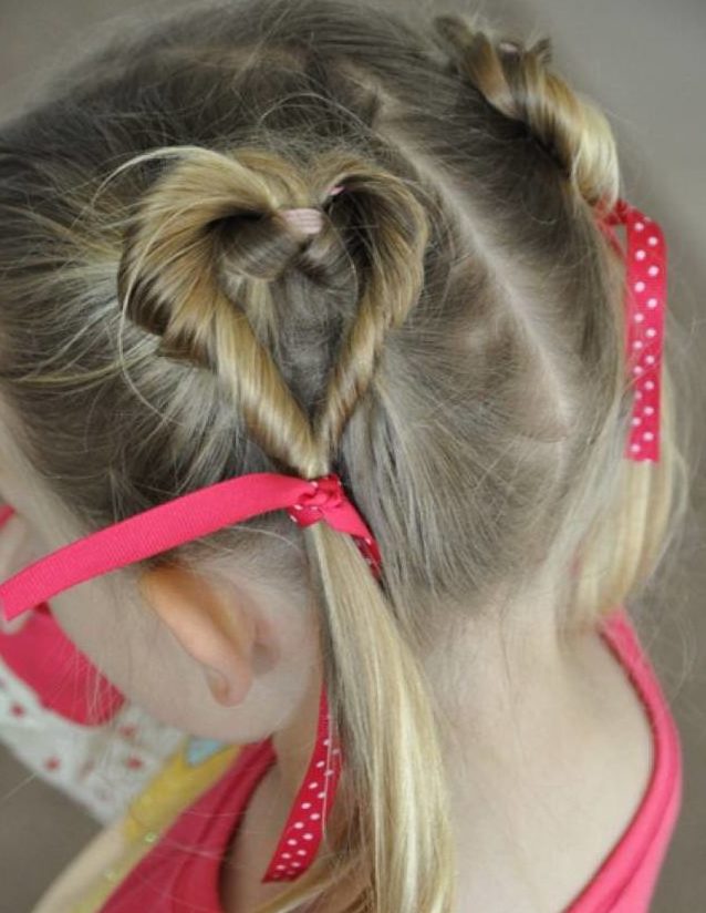 Стильні зачіски для дівчаток на кожен день: приклади хвостиків та кіс на різну довжину волосся