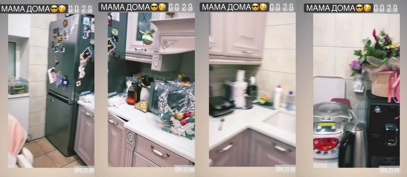 Крошечная кухня в коридоре: Тоня Матвиенко показала, в каких условиях живёт с мамой