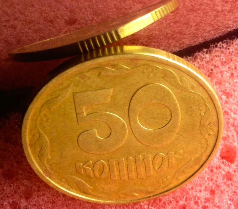 В Украине 50-копеечную монету продают за 20 тыс. грн: какой дефект обнаружен на редких деньгах - today.ua