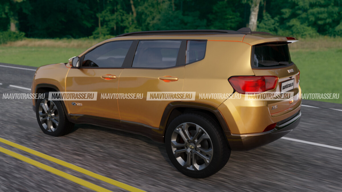 У Мережі показали новий кросовер КрАЗ - today.ua