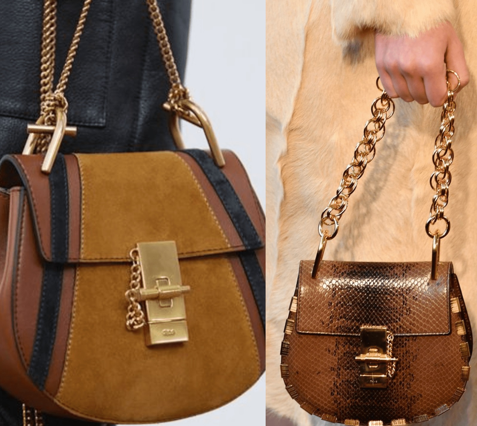 Мех, бахрома и цепи: в моду-2022 вошли необычные и стильные женские сумочки