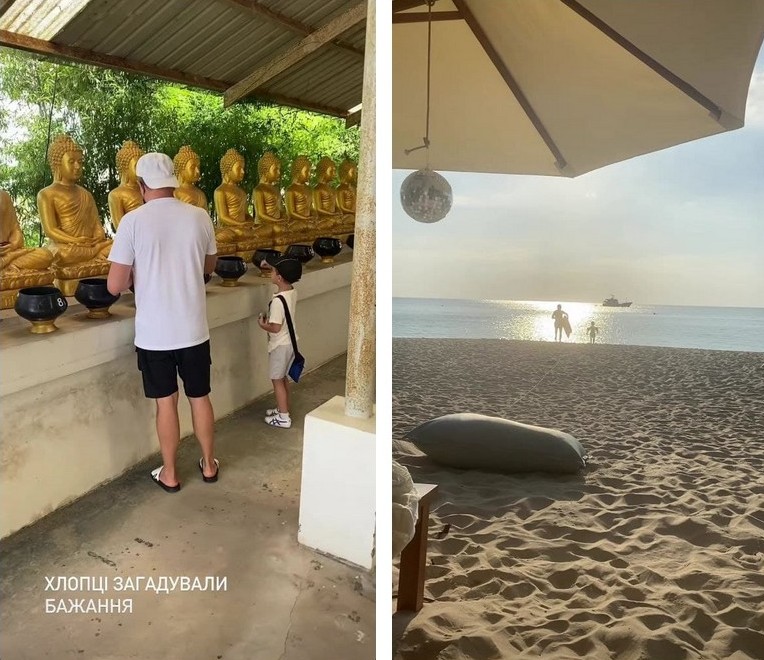 Катя Осадчая в бикини и без макияжа показала, как отдыхает с семьей в Таиланде