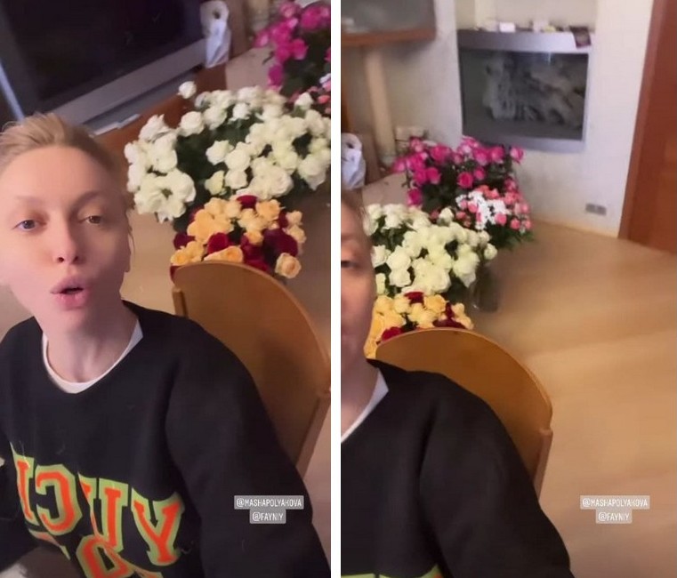 Камін та море квітів: Оля Полякова похвалилася інтер'єром обідньої зони у своєму заміському будинку