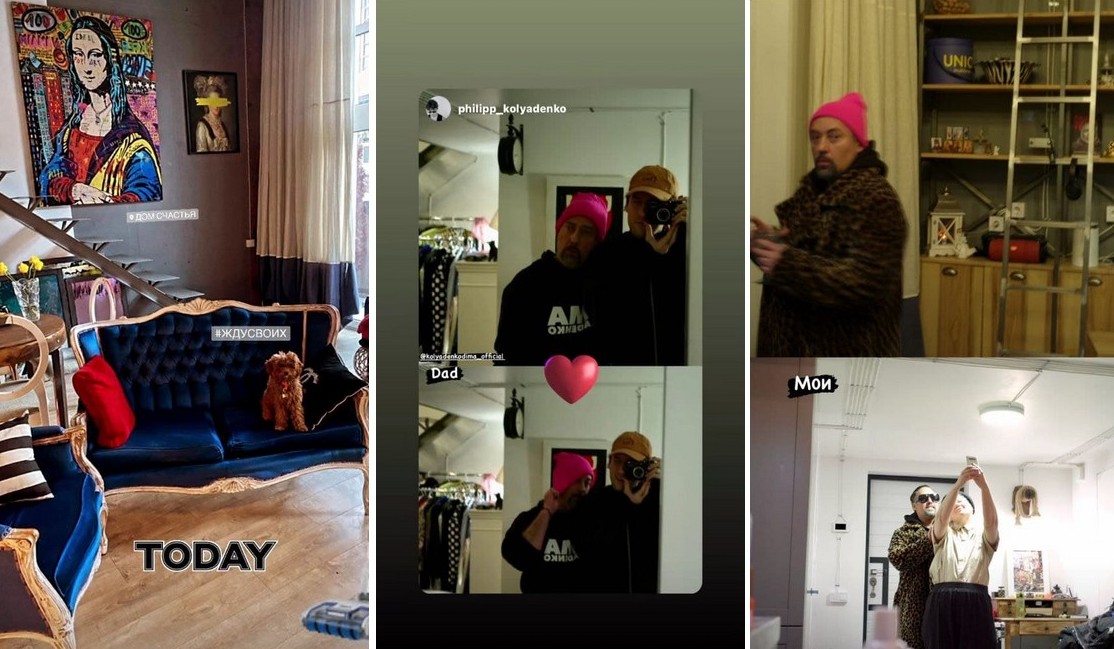 Дмитрий Коляденко показал редкие кадры из своей роскошной двухэтажной квартиры