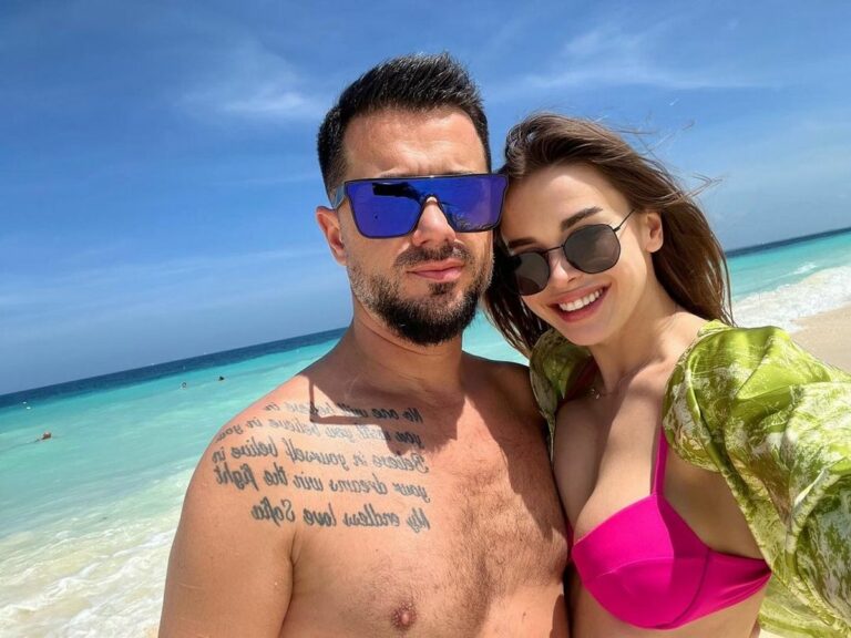 Схуд і став гарнішим: колишній чоловік Ані Лорак із нареченою засвітилися на пляжі в Домінікані - today.ua