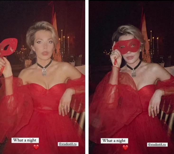 Донька Ольги Сумської у червоній сукні з корсетом приголомшила зовнішнім виглядом