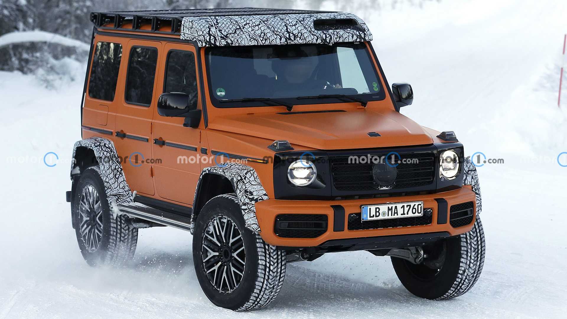 Шпигуни показали новий Гелендваген