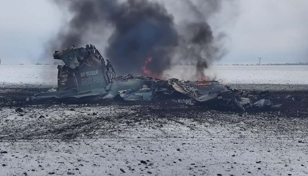 Під Черніговом бійці ППО збили російський літак