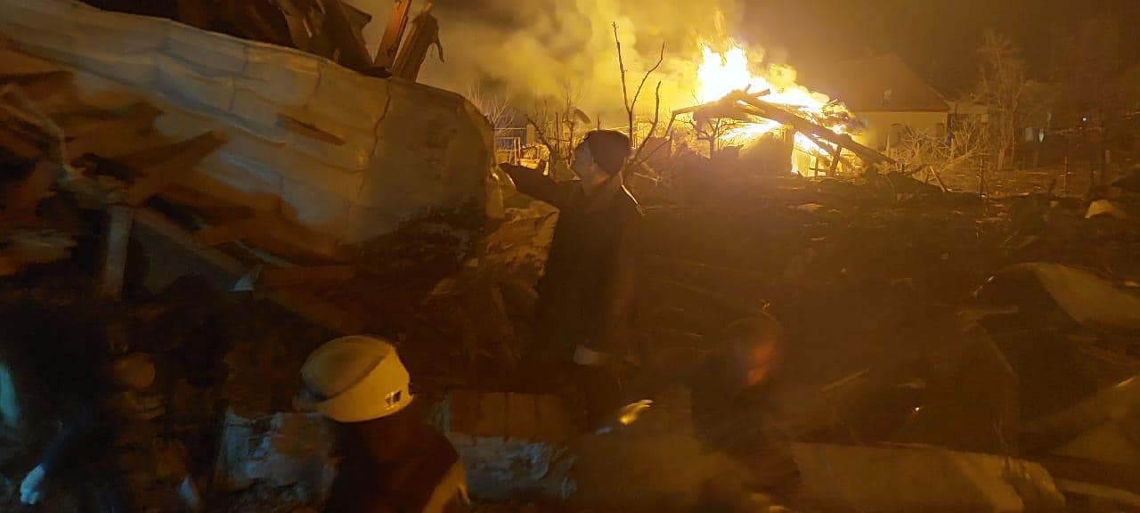 Российские оккупанты сбросили бомбы на Житомир