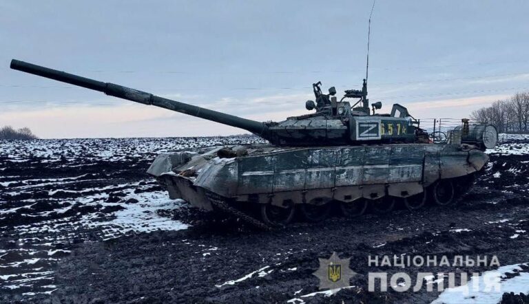 Під Харковом поліцейські підбили два російські танки - today.ua