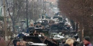 У Мережі показали розбиту техніку окупантів у Бучі - today.ua