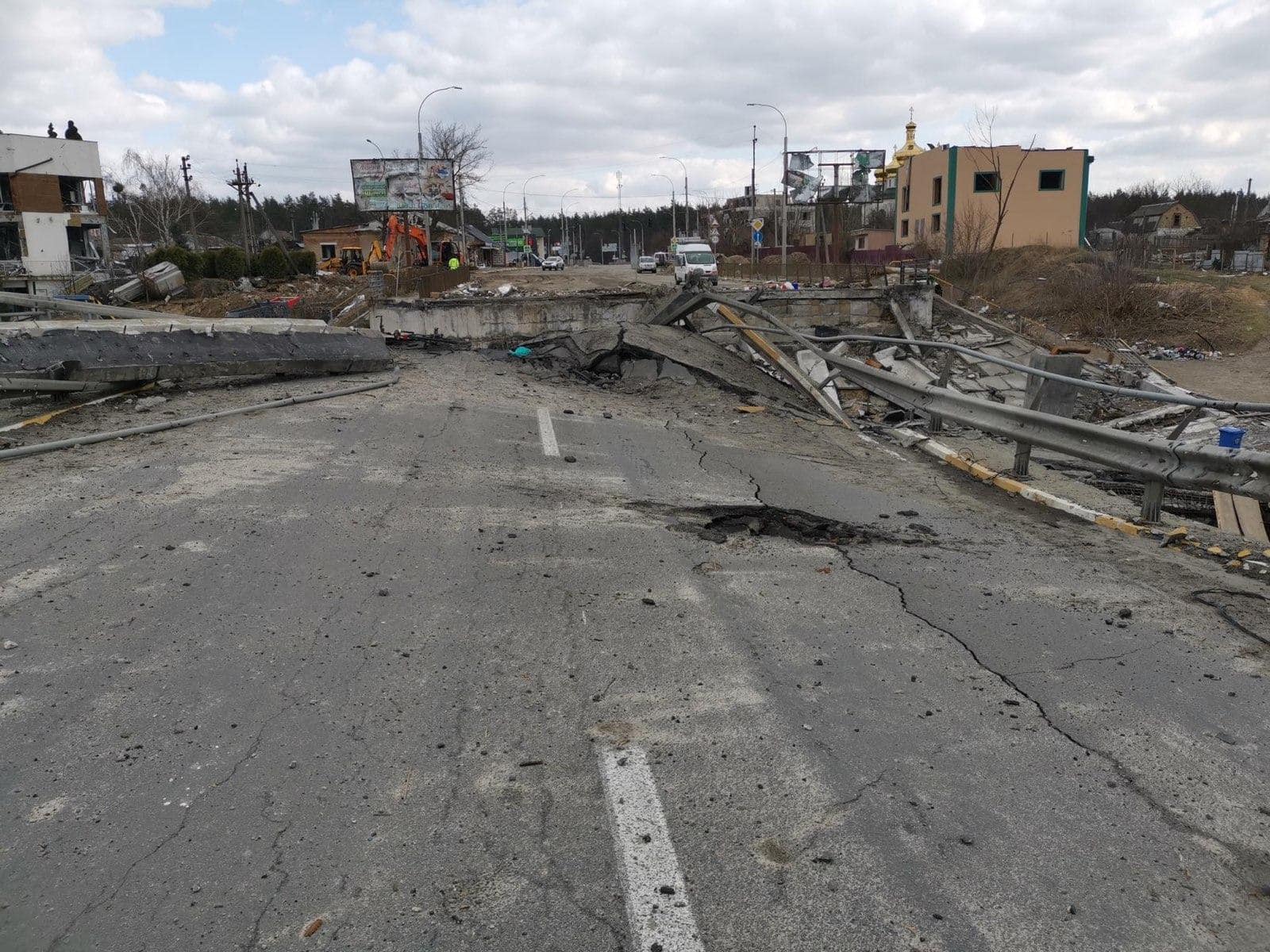 Стали известны сроки восстановления мостов в Киевской области
