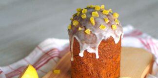 Творожная паска с лимонами – идеальный нежный десерт к празднику - today.ua