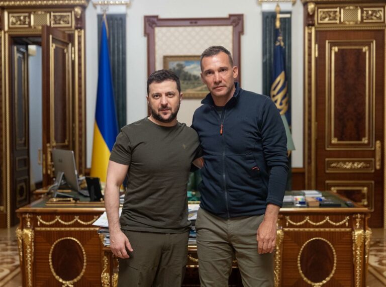 Андрій Шевченко повернувся до Києва та зустрівся з президентом заради важливої місії - today.ua