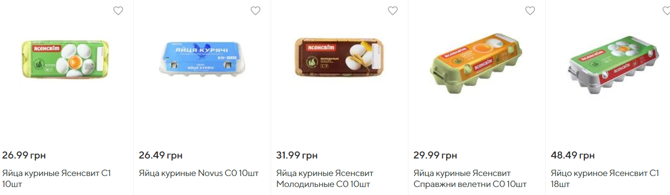 Где дешевле: украинские супермаркеты обновили цены на яйца