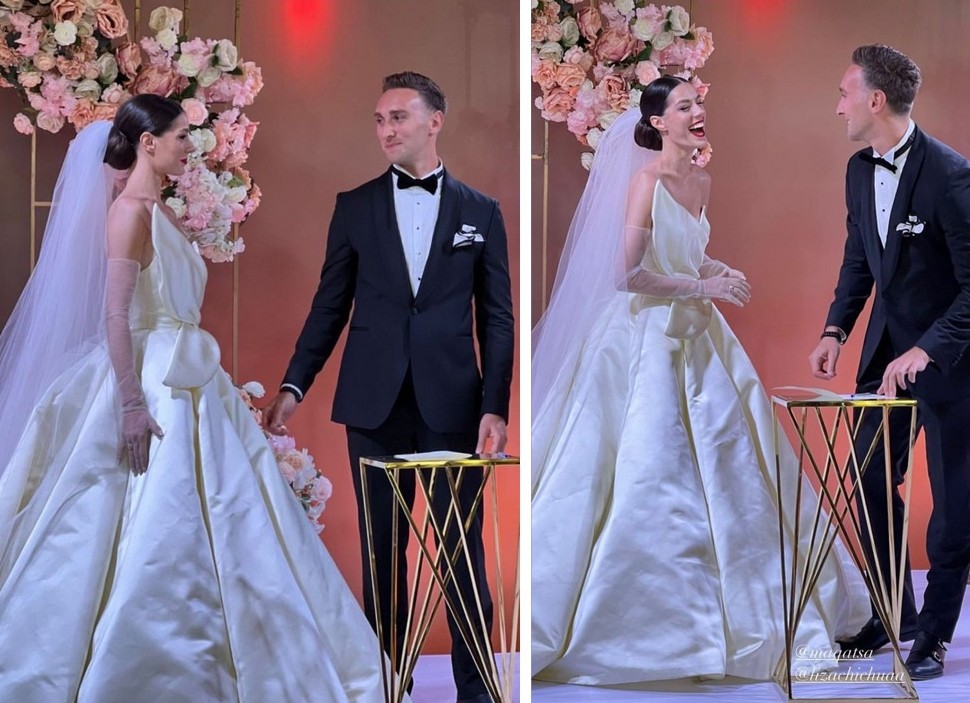 Три весільні сукні: юна наречена “Холостяка“ Іраклі Макацарія підкорила красою