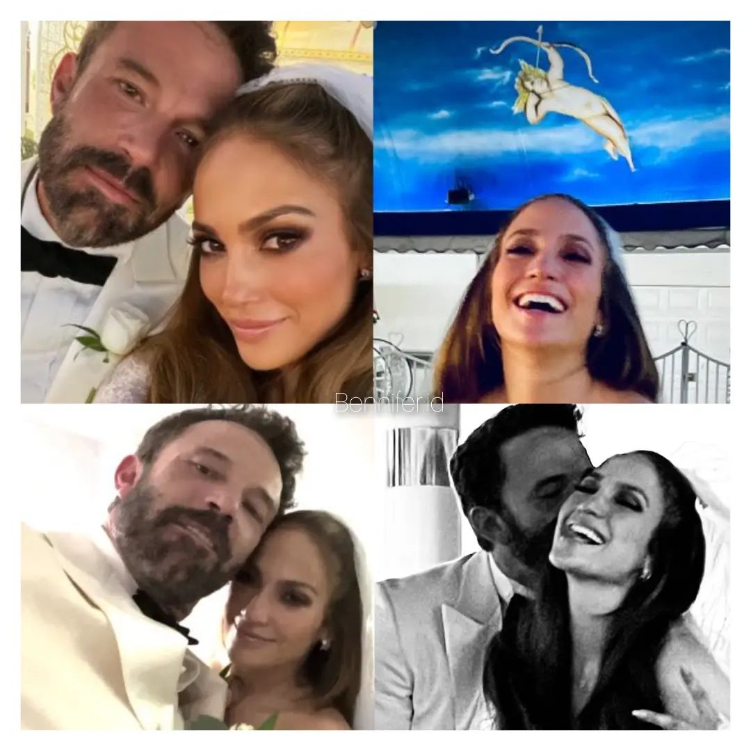 Два белых платья: в Сети появились первые фото со свадьбы Дженнифер Лопес и Бена Аффлека