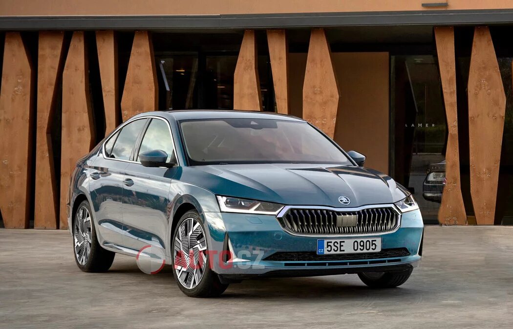 В Сети показали, какой может быть новая Skoda Octavia