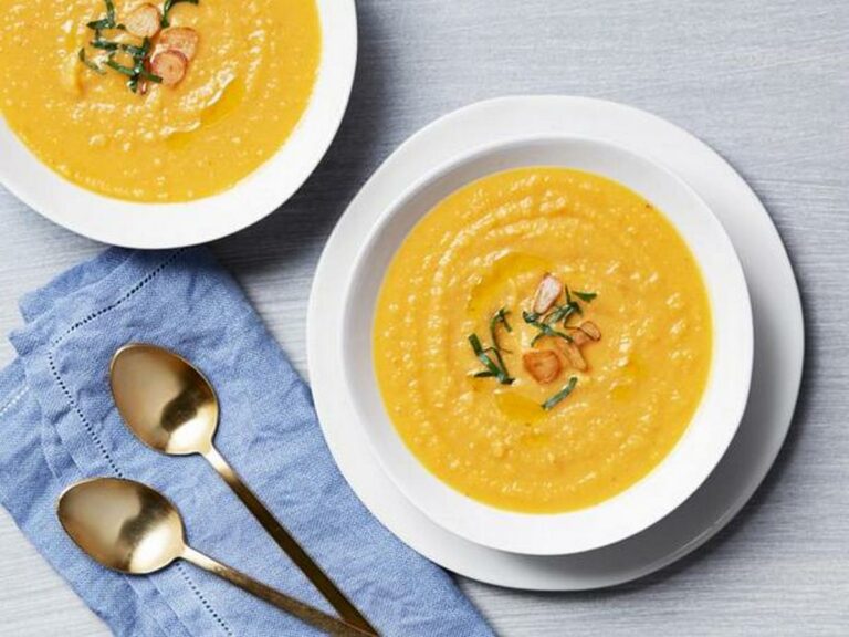 Крем-суп из чечевицы со сливками - рецепт с фото