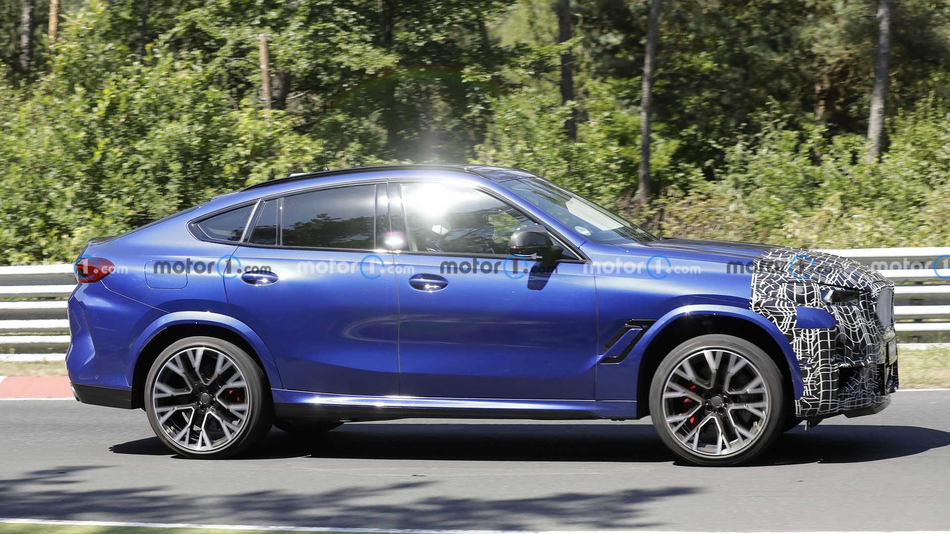 Шпигуни показали новий BMW X6 M у мінімальному камуфляжі