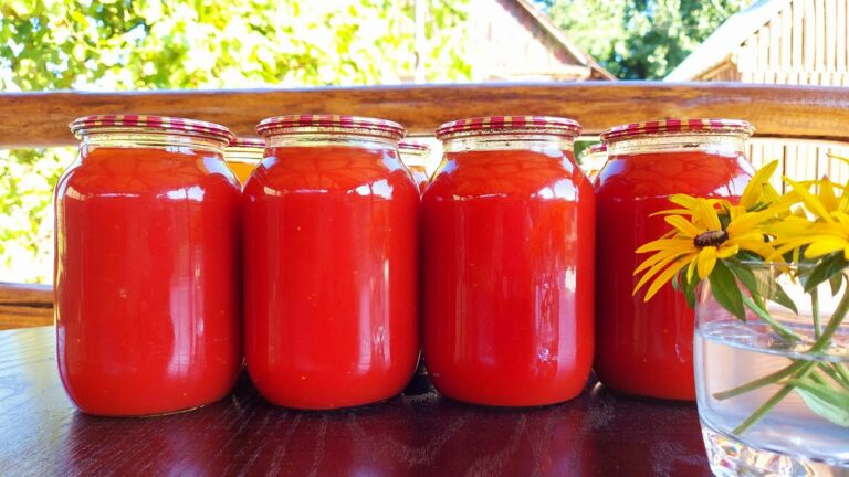 Домашний томатный сок на зиму - пошаговый рецепт с фото на вороковский.рф