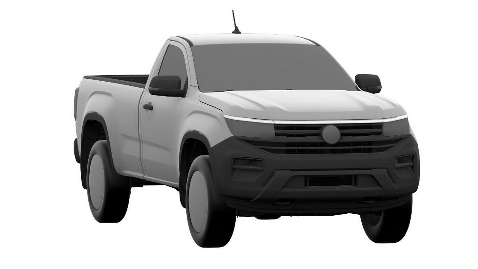 В Сети показали, каким будет самый дешевый VW Amarok