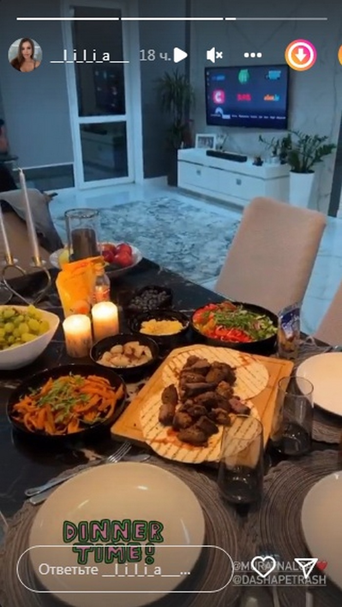 “Сімейна вечеря“: наречена колишнього чоловіка Ані Лорак засвітила інтер'єр його розкішної квартири у Києві