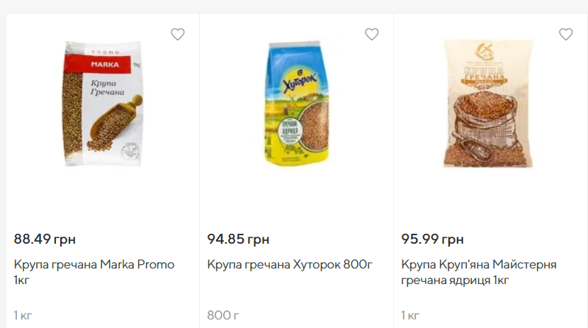 Гречка в Україні подешевшала: українські супермаркети оновили ціни на популярну крупу