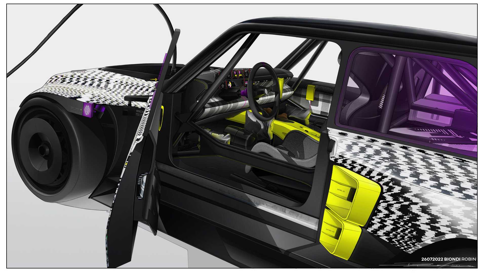 Renault показал концепт нового “заряженного“ электромобиля
