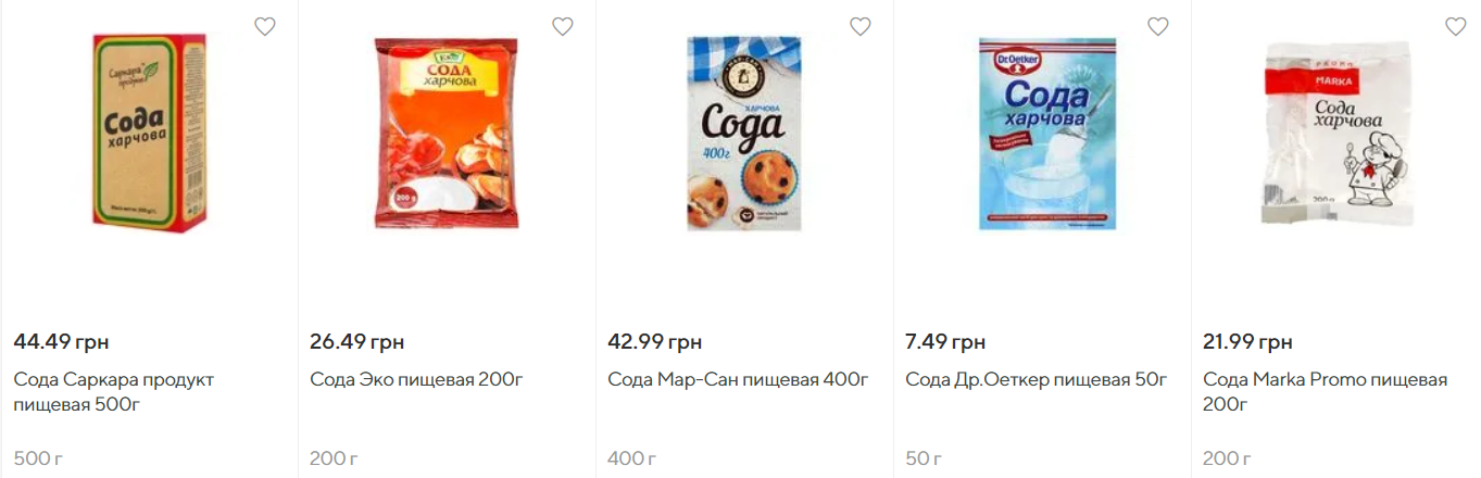 Українські супермаркети оновили ціни на сіль, соду та оцет у вересні: де дешевше купити продукти