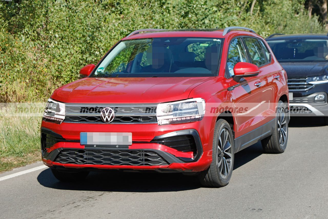 В Германии заметили обновленный Volkswagen Tharu