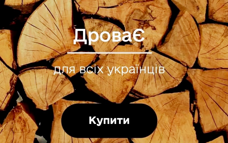 В Украине открыли интернет-магазин дров: как выгодно сделать заказ топлива на зиму