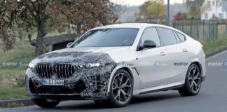 Новый BMW X6 тестируют в минимальном камуфляже  - today.ua