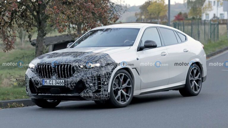 Новый BMW X6 тестируют в минимальном камуфляже  - today.ua