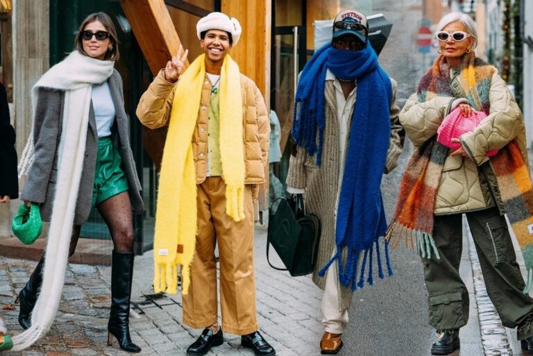 Четыре самых модных шарфов 2022 года: как красиво утеплиться зимой - today.ua