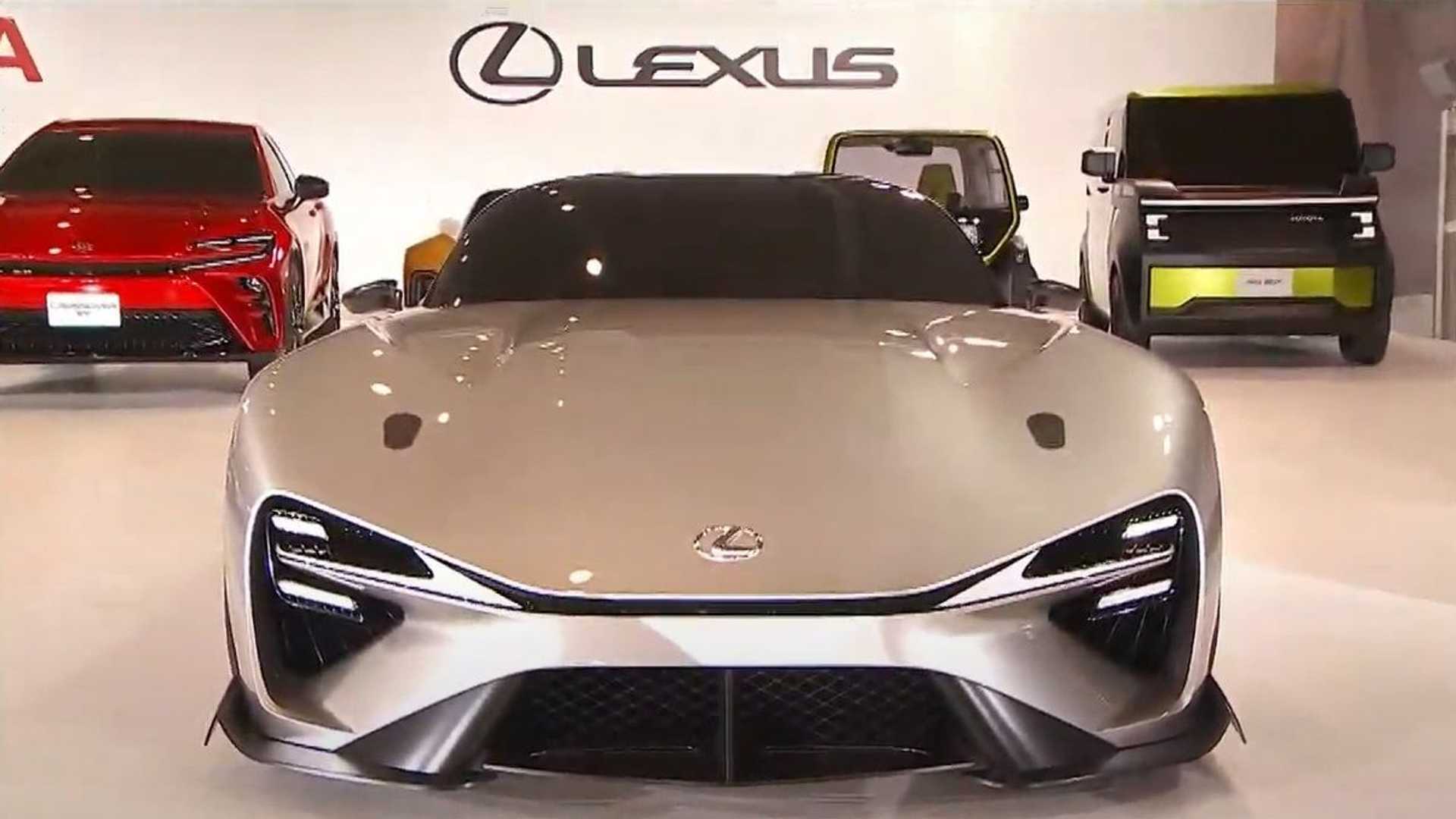 Toyota патентует в Европе новое название Lexus LFR